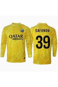 Paris Saint-Germain Matvei Safonov #39 Keeper Fotballdrakt Tredje Klær 2024-25 Lange ermer